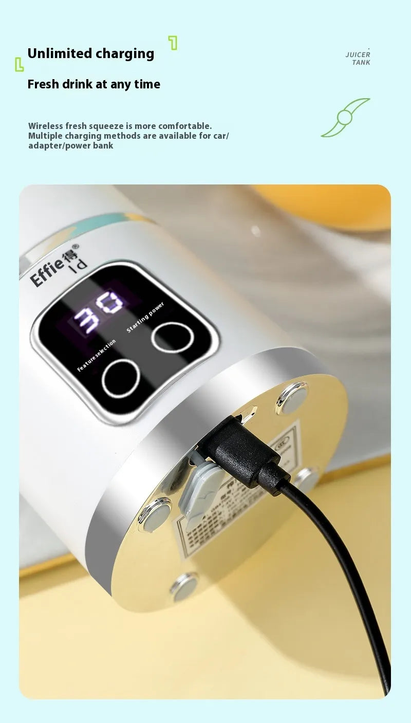 Portable Blender — USB Rechargeable Mini Smoothie Maker