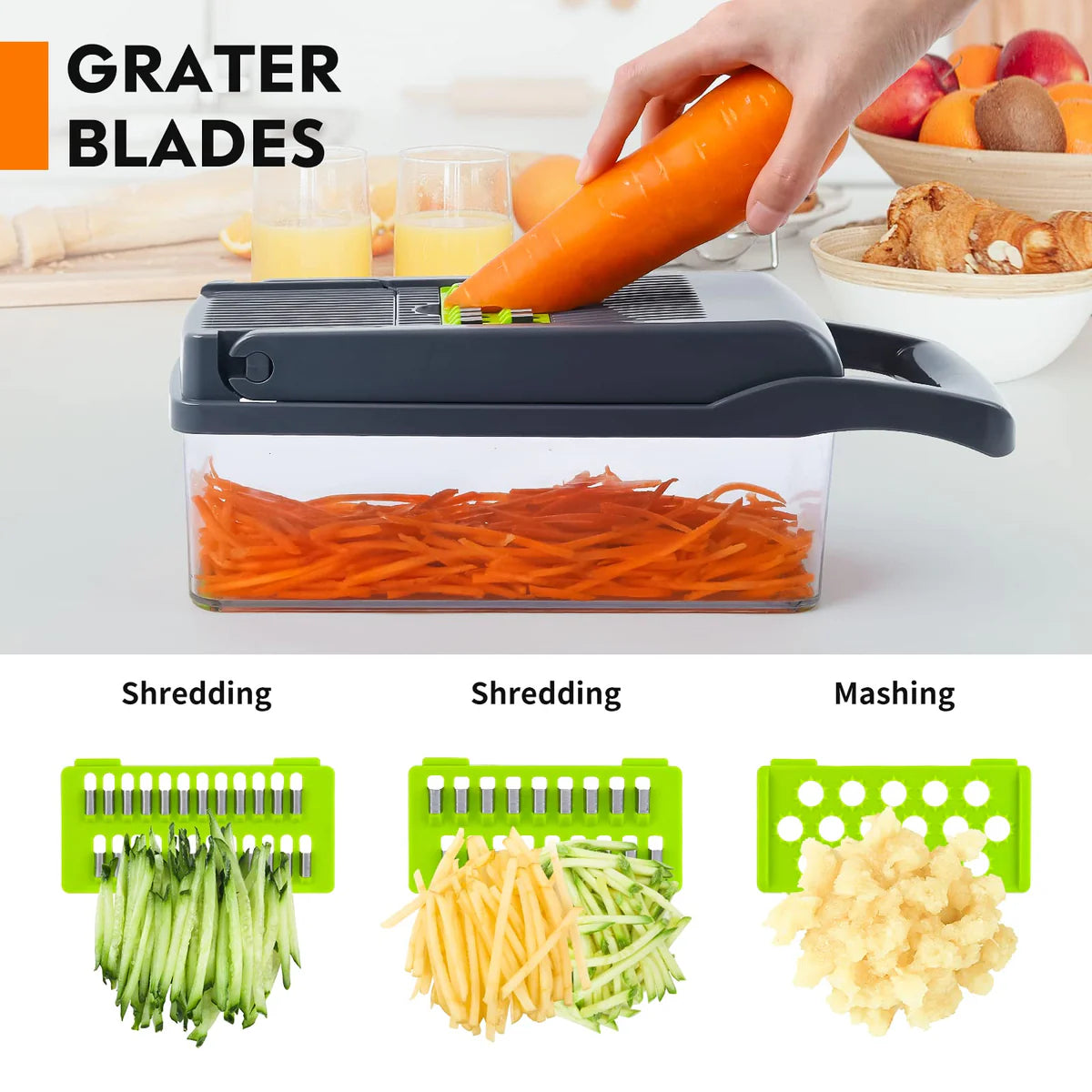 Vegetable Chopper Pro – Fast & Easy Onion, Veggie & Fruit Dicer for Kitchen