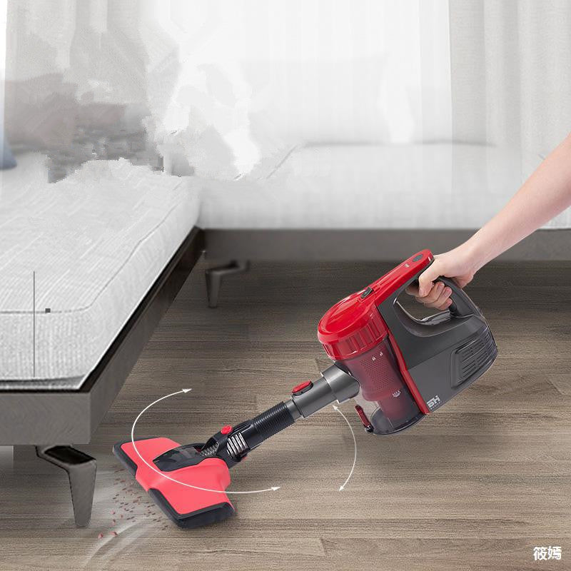 Cordless Handheld Vacuum Cleaner - Ultra Quiet 9500Pa Suction (Rose Red)